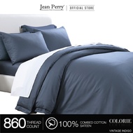 Jean Perry Colorie Fitted Bedsheet Set_QUEEN - 100% Combed Cotton Sateen - 860TC