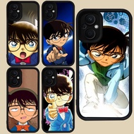 Black Case for OPPO Reno 7 8 7Z Find X5 Lite 8Z 5G R101 Detective Conan