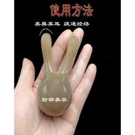 White Buffalo Horns Beautify Nose Handy Tool Thin Nose Wings Reduce Nose Massage Dredge Meridian Fac