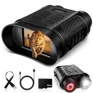 Night Vision Goggles with Built-in Flashlight 1080P Infrared Digital Night Vision Binoculars 8X Digi