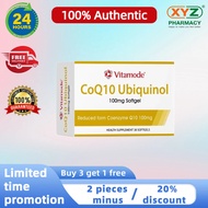Vitamode CoQ10 Ubiquinol 100mg 30 Softgels Halal | Support Heart & Vessel Wellness, High Antioxidant
