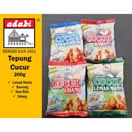 ADABI TEPUNG CUCUR UDANG/CUCUR BAWANG/CUCUR IKAN BILIS/CUCUR LEMAK MANIS