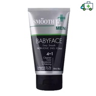 Smooth E โฟมล้างหน้าทำความสะอาดสำหรับผู้ชาย สูตรไม่มีฟอง For men Foam 4 Oz.[PLife]