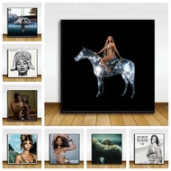 Renaissance Beyonce Hip Hop Music Album Cover Poster Wall Art Canvas Print Home Decor Gift for Music