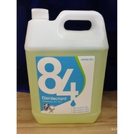 【Ready stock】84 Disinfectant Liquid Medical Disinfectant for Multi-functional Disinfectant 5L WUez