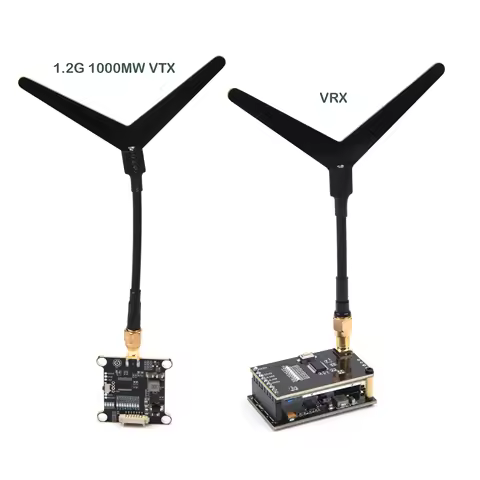 FPV 1.2G 0.1mW/25mW/200mW/1000mW 8CH Transmitter TX & Receiver RX FPV Combo for RC Models Drone Quad