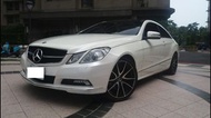 中古車 2010 BENZ E350 雙門 五人座 白色 跑13萬公哩 專賣 進口 轎車 五門 掀背 休旅 旅行車