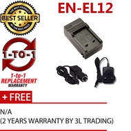 EN-EL12 Battery Charger for Nikon S9900 S9700 S9600 S9500 S9400 S9300 S9100 S8200 S8100 S8000 S6300