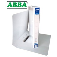 ABBA 2D PVC Ring File White 25mm