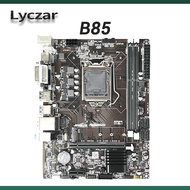 B85 Desktop Motherboard Nvme M.2 LGA 1150 for 4th gen i3 i5 i7 CPU Gaming PC mATX mobo Lyczar