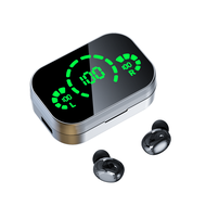 อัพเกรดใหม่สุดบลูทูธ 5.1 หูฟังบลูทูธ เสียงใสเบสดี กันน้ำ IPX7 หูฟังอินเอียร์ หูฟังสเตอริโอ หูฟัง Earphone Earbud True Wireless Bluetooth 5.1 V5.3 ios