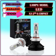 Variation Of Led Car Light X3 H11 With ZES 2nd G Chipset