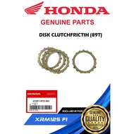 LINING, CLUTCH/DISK FRICTION FOR XRM 125 fi ( 22201-KYZ-901 / 22208-KYZ-901) SOLD AS A SET