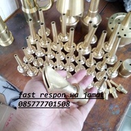 Goodgoo66 Quality 3/4 and 1/2 inch double thread Duck Fan Duct Tail Fountain Nozzle