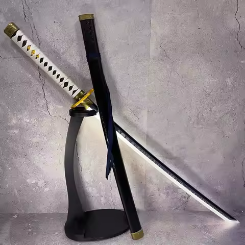 104cm Bright Vergil Yamato Katana Real Size Japanese Katana Samurai Led Light Up Sword Devil May Cry