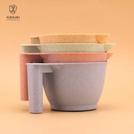 XUESHAN Coloring Mixing Dye Bowl, Wheat Straw Large Capacity Hair Dying Container, Professional Styl