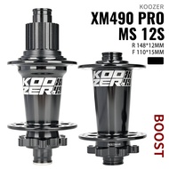 Koozer Xm490pro Mountain Bike Boost Hub 28/32 หลุม 12 ความเร็วปิดผนึกแบริ่งจัดส่งฟรีจักรยานอุปกรณ์อะ