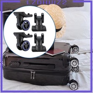[Lzdhuiz2] Suitcase Wheels Swivel Casters Baggage Wheel Wheel Repair Accessory Luggage Wheel Replace