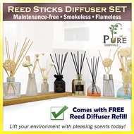 Reed Sticks Diffuser / Reed Refills / Aroma Reed Diffuser/ Rattan Reed Sticks/ Aromatherapy for Home