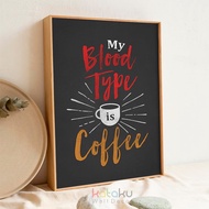 Coffee Quotes Wall Decoration Coffee Lovers Poster Wall Display