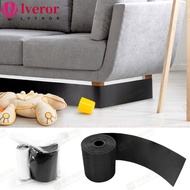 LVEROR Sofa Toy Blocker, 3/6/10M Adjustable Sofa Edge Baffle, Nylon Adhesive Strap Dustproof Under C