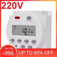 Timer Switch Digital Time Delay Relay 220V 12V CN101A Untuk Lampu Digital Timer Programmable On Off