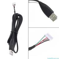 jenniferag.my 2m Mouse Lines Replacement Durable PVC USB Mouse Cable for MX518 MX510 MX500 MX310 G1 