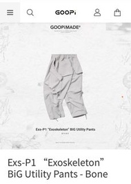 Size 1 Goopimade  Exs-P1 Bone VI-XIT- 3D’ Black