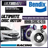 Bendix Ultimate Front  Rear  Disc Rotor - Honda Civic FC/TEA 2016 BR2540 ULT BR2541 ULT