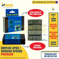 HOSU Sandpaper Sponge Sanding Sponge Pad Abrasive Grit 80 100 120 150