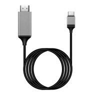 Type C To HDMI USB 3.1 To HDMI Compatible Adapter Cable Type C To HDTV 30Hz 4K USB C Cable Extend Adapter For MacBook PC Monitor