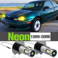 2x LED Fog Light Accessories Lamp For Chrysler Neon 1999 2006 2000 2001 2002 2003 2004 2005