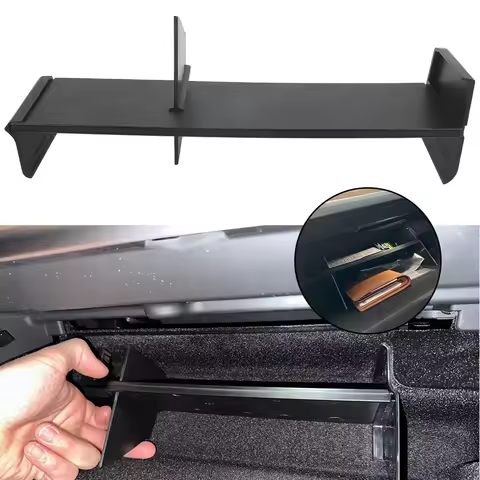 Glove Box Organizer for Tesla Model 3 Y Partition Plate Storage Copilot Stowing Tidying Divider Shel