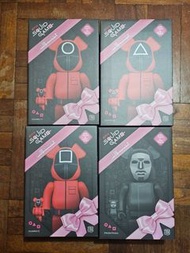 魷魚遊戲 BE@RBRICK 400% 一套出