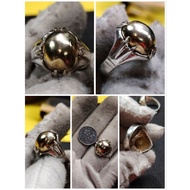 Cincin Besi kursani emas silver kuku kambing