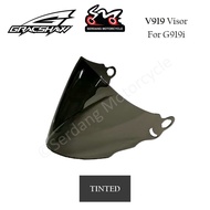 GRACSHAW V919 Visor For G919i Tinted Rainbow Galaxy Black Green Gold Sun Protection Replacement