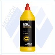 น้ำยาขัดสีรถยนต์ลบรอยพร้อมขึ้นเงา G360 Super Fast Compond 1 ลิตร จำนวน 1 ขวด