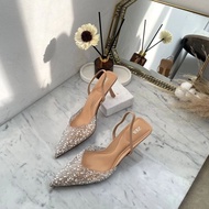 Zara Heels Wanita Permata 7935 - 5cm