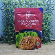 H-EAT INSTANT FRIED RICE RENDANG CAMPING FOOD, MOUNTAIN RATIONS 90gr