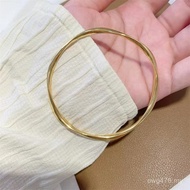 Bracelet Wave Pattern Vietnam Sand Gold Solid Women's Gold Ring Closed 999 Ring Mobius Simulation Gi