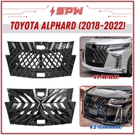 Toyota Alphard (2018-2022) V1 WALD / V2 GOEMON Grill Golden Black Knight Monster Grill Alphard SC 30