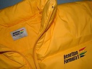 【經典款】精品 全新 義大利 班尼頓 兒童 羽絨外套 BENETTON Formula 1 ( the north face adidas NIKE polo 無售)