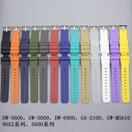 Resin Watch Strap For Casio g-shock DW-6900/5610 ga2100 LS-5600 GW-M5610 G-5600 GW-B5600 GLX-5600 GB