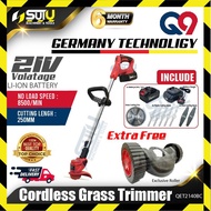 Q9 / QNINE QET2140BC 21V Cordless Grass Trimmer / Grass Cutter 8500rpm