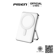 PISEN พาวเวอร์แบงค์ชาร์จไร้สาย 2-in-1 wireless magnetic powerbank 30W/15W 10000mAh