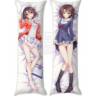 Japanese Anime Dakimakura How to Raise A Boring Girlfriend Soft Throw Pillow Case Waifu Pillowcase B