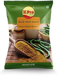 K-Pra K Pra Chilli Pickle Masala | Mirchi Achar Masala | Mirchi Loncha Masala Pack of 3 Each Pack 100 gm-(300 gm)