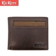 YC2 KICKERS 100%GEN Leather Mid Flip Short Wallet With Windows IC82886-WWW
