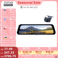 70mai Dash Cam S410 Touch Screen Full View 1944P External GPS 24H Parking Monitor Front and Backup C