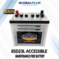 Otopower 85D23L Accessible Maintenance Free Battery (Kering) Car Battery For Proton Preve, Inspira ,